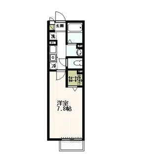 ウェザーイースト【2階】の間取り