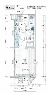 メインステージ上板橋【1階】の間取り