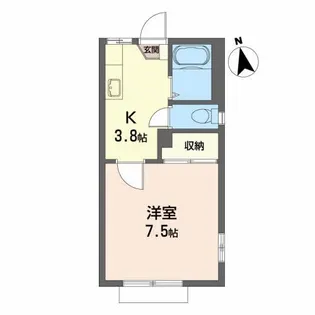 パストラル【1階】の間取り
