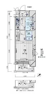 メインステージ亀戸【4階】の間取り