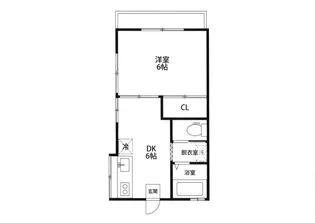 ガーデンハイム駒岡 B【1階】の間取り