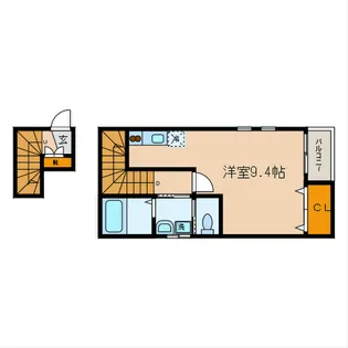 フォレストコート N棟【2階】の間取り