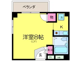 CASA曽根【4階】の間取り