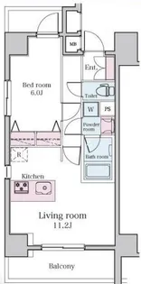 LEXE秋葉原EAST【4階】の間取り