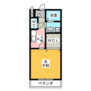 Recente Sakae【1階】の間取り