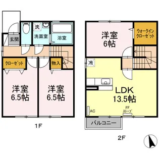 COMFORT RESIDENCE Iの間取り