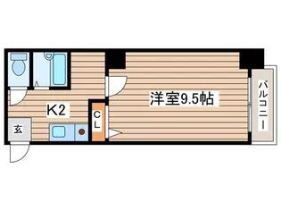 アメニティー泉【2階】の間取り