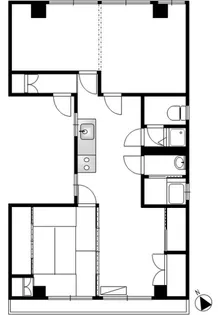 横小ビル【2階】の間取り
