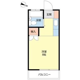 ツカサハイツ B棟【1階】の間取り