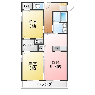 Admirez【1階】の間取り