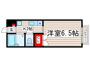 パーシモンコート【2階】の間取り