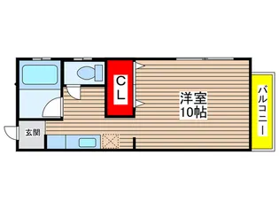 幕張ガーデン【2階】の間取り