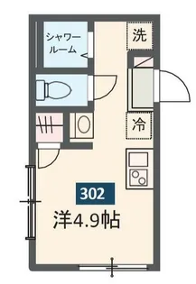 MELDIA浅草II【3階】の間取り