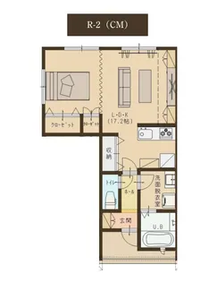 ユーソニアン上越・春日山A【1階】の間取り