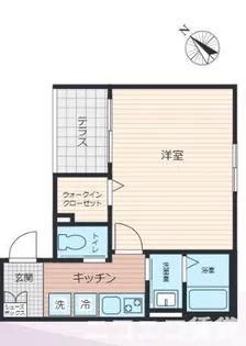AJ南柏SouthV【1階】の間取り