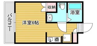 シャインブライト北方【1階】の間取り