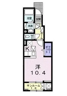 サクセス【1階】の間取り