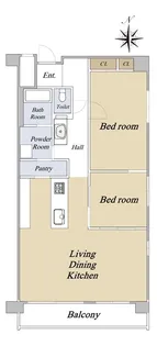 ロイヤル菅田【1階】の間取り