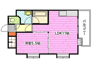 Sunsquare Furuichi【3階】の間取り
