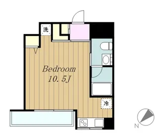 ヴァリエ原町田【2階】の間取り