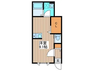 ドムス台原【1階】の間取り