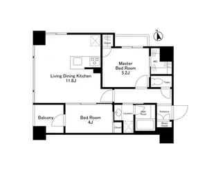 LUPINUS COURT【5階】の間取り