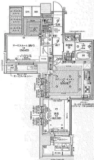イニシア横浜桜木町【4階】の間取り