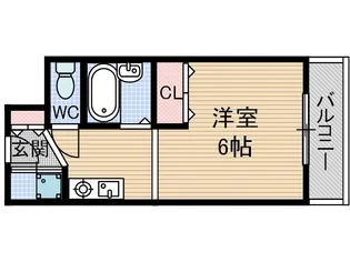 FLAT S・M・P【2階】の間取り