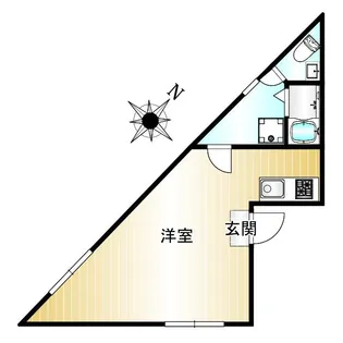 シンフォニア八広【3階】の間取り