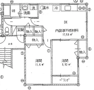 ハーミットクラブII【2階】の間取り