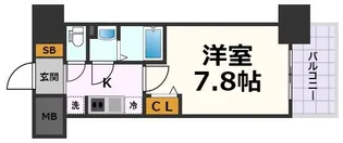 PONANT鶴舞公園【11階】の間取り