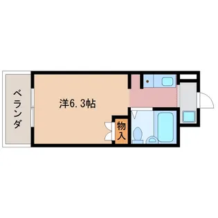 ピュアハウス【2階】の間取り
