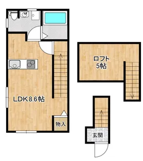 ミッションヒルズI【2階】の間取り