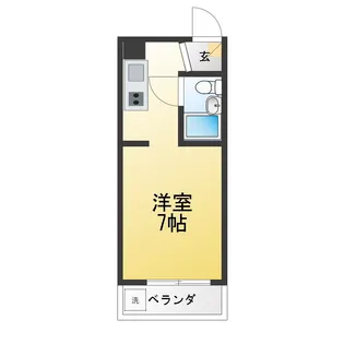 メゾン藤【1階】の間取り