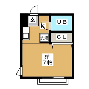 シエスタ新宿【2階】の間取り