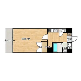ピュアステージ八幡【4階】の間取り