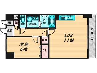 アルシオネ【7階】の間取り
