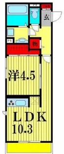 アローヒルズA【2階】の間取り