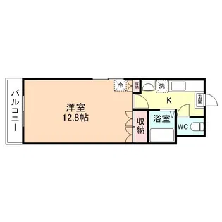 リベルテ千石町【4階】の間取り