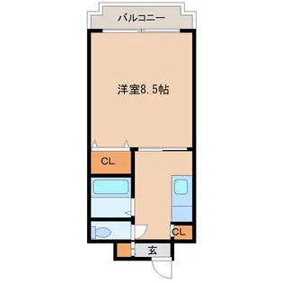 トレステーラ下池永【5階】の間取り