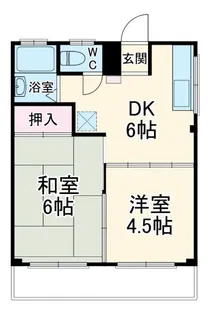 リバーサンズハイツ【3階】の間取り