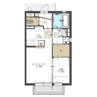 ヴァンクール I【2階】の間取り