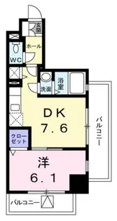 LAPiS今戸【2階】の間取り