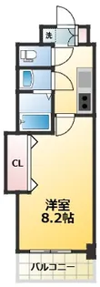 Luxe新大阪EAST1【1階】の間取り