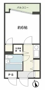 ザ・ステージ早稲田【3階】の間取り