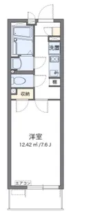 クレイノKOEMONふじ【2階】の間取り