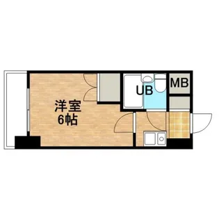 カスタリア船橋【5階】の間取り