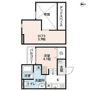 AirCity(エアシティ)【1階】の間取り