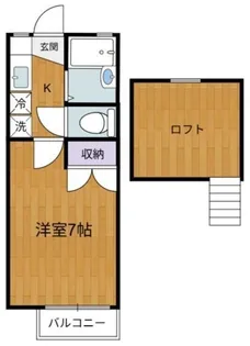 ステイハイツ【2階】の間取り