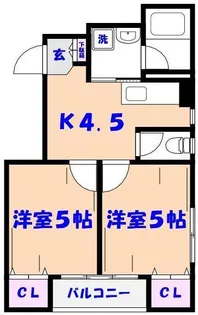 アルマース壱番館【5階】の間取り